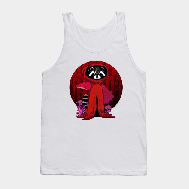 Little Red Hood Tank Top by Artthree Studio